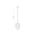 SIERRA WOOD LAMPA WISZĄCA 1XE27 - 11800