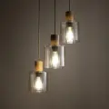 SIERRA WOOD LAMPA WISZĄCA 3XE27 - 11801