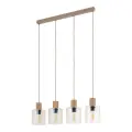 SIERRA WOOD LAMPA WISZĄCA 4XE27 - 11802