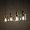 SIERRA WOOD LAMPA WISZĄCA 4XE27 - 11802