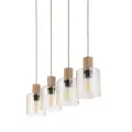 SIERRA WOOD LAMPA WISZĄCA 4XE27 - 11802