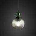 SOPHIA BIG GREEN COGNAC LAMPA WISZĄCA 1XE27 - 10930