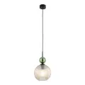 SOPHIA BIG GREEN COGNAC LAMPA WISZĄCA 1XE27 - 10930