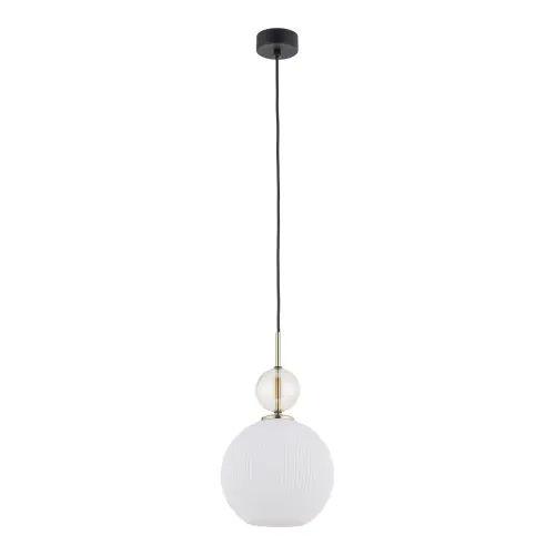SOPHIA BIG COGNAC WHITE LAMPA WISZĄCA 1XE27 - 10931