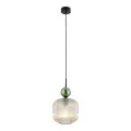 SOPHIA BIG GREEN COGNAC LAMPA WISZĄCA 1XE27 - 11372
