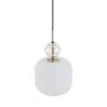 SOPHIA BIG COGNAC WHITE LAMPA WISZĄCA 1XE27 - 11373