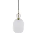 SOPHIA BIG COGNAC WHITE LAMPA WISZĄCA 1XE27 - 11374