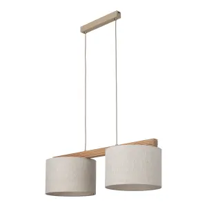 VIGA SHADE SOSNA LAMPA WISZĄCA 2XE27 - 11881
