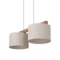 VIGA SHADE SOSNA LAMPA WISZĄCA 2XE27 - 11881