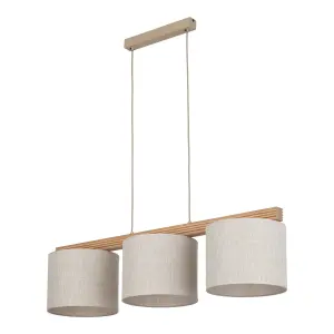 VIGA SHADE SOSNA LAMPA WISZĄCA 3XE27 - 11882