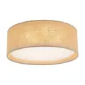 Plafon sufitowy w stylu naturalnym JUTA, idealny do sypialni - 5798
