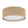 Plafon sufitowy w stylu naturalnym JUTA, idealny do sypialni - 5798