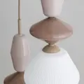 ZEN SABIA FUSO WHITE LAMPA WISZĄCA 3XE14 KOŁO - 11862