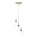 ZEN SABIA BOTTI WHITE LAMPA WISZĄCA 3XE14 KOŁO - 11872