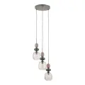 ZEN NEW BROWN BOTTI COGNAC LAMPA WISZĄCA 3XE14 KOŁO - 11877
