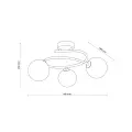 ILSA SABIA LAMPA SUFITOWA 3XG9 - 11744