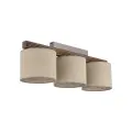 VIGA SHADE ORZECH LAMPA SUFITOWA 3XE27 - 11846