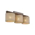 VIGA SHADE ORZECH LAMPA SUFITOWA 3XE27 - 11846