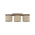 VIGA SHADE ORZECH LAMPA SUFITOWA 3XE27 - 11846