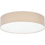 Beżowa lampa sufitowa do salonu, sypialni, pokoju gościnnego Ø60cm 4xE27 RONDO - 4433
