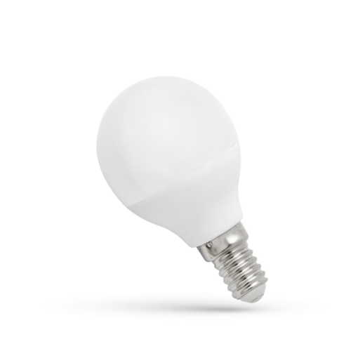 ŻARÓWKA LED KULKA 6W 3000K E14 CIEPLA BIAŁA SPECTRUMLED