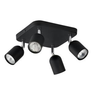 Elegancka czarna lampa sufitowa w stylu nowoczesnym do sypialni z kolekcji TOP 4418 TK Lighting
