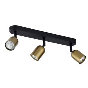 Sufitowa lampa industrialna TOP z oprawą gu10 i designerskimi złotymi reflektorami 3305 TK Lighting