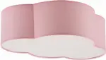 Różowa lampa sufitowa w kształcie chmurki 2xE27 CLOUD MINI - 6075