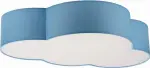 Lampa sufitowa niebieska w kształcie chmurki CLOUD 4xE27 - 6071