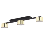 Lampa sufitowa DALLAS GOLD/BLACK - 6091