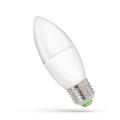 ŻARÓWKA LED 6W ŚWIECZKA 3000K E27 WOJ+13061 SPECTRUMLED