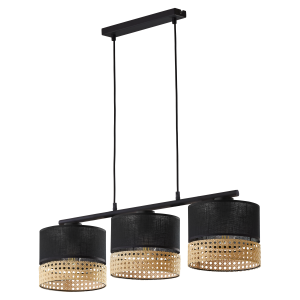 Lampa wisząca na listwie PAGLIA BLACK 6456 TK LIGHTING