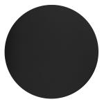 Czarny, okrągły kinkiet z metalowym, płaskim kloszem Ø40cm LUNA NEW 6xG9 - 6014