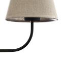Elegancki kinkiet ścienny CHICAGO z tkaninowym abażurem, idealny do wnętrz klasycznych i nowoczesnych 4186 TK Lighting