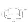Lampa sufitowa/plafon CLOUD MINI 3144 TK LIGHTING