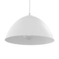 Minimalistyczna lampa wisząca FARO z białym metalowym kloszem do domowych wnętrz 3192 TK Lighting