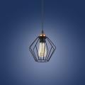 Lampa wisząca z drucianym kloszem o geometrycznym kształcie do salonu 1xE27 GALAXY 1642 TK Lighting