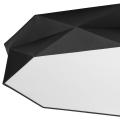Oświetlenie sufitowe KANTOOR – czarny plafon do nowoczesnej sypialni 4227 TK Lighting