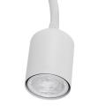Kinkiet z serii MAJA WHITE nowoczesny design z dwoma światłami, włącznikiem i ramieniem 2535 TK Lighting