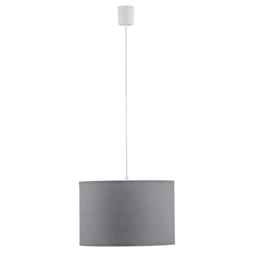 Minimalistyczna szara lampa wisząca do oświetlenia stołu w jadalni Ø30cm RONDO GRAY 1xE27 3462 TK Lighting