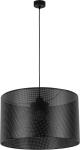 Czarna lampa wisząca w nowoczesnym stylu nad duży stół Ø50cm MORENO 3xE27 - 4990