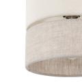 Lampa wisząca z niedużym Ø20cm abażurem do wnętrz w stylu scandic-eco ECO 5770 1xE27 TK Lighting