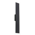 Czarny, podłużny prostokątny kinkiet do sypialni NAVI BLACK 4753 2xG9 TK Lighting