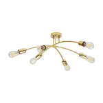 Lampa sufitowa HELIX GOLD 6 PŁ - 4699