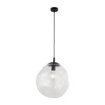Nowoczesna lampa wisząca SOL z ozdobnym asymetrycznym kloszem - 4262