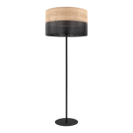 Lampa podłogowa na okrągłej podstawie z dwukolorowym kloszem 1xE27 NICOL - 5123