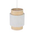 Elegancka, wąska lampa wisząca z abażurem do jadalni BOHO NEW WHITE gwint E27 5652 TK Lighting