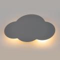 Ścienna chmurka kinkiet CLOUD szary do pokoju dziecka 4965 TK Lighting