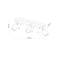 Lampa sufitowa TOP GOLD 6032 TK Lighting