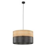 Nowoczesna lampa wisząca z dwukolorowym kloszem do salonu NICOL 3xE27 - 4798